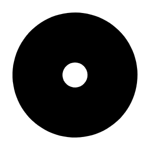 Circle Dot Icon from Tabler Filled Set