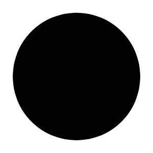 Circle Fill Icon from Remix Fill Set