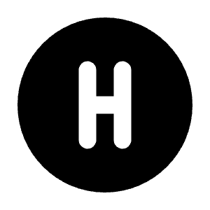 Circle Letter H Icon from Tabler Filled Set