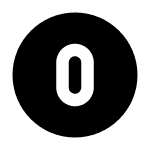 Circle Letter O Icon from Tabler Filled Set