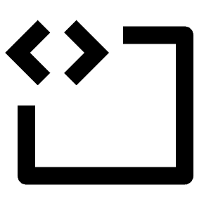 Code Block Icon from Remix Line Set