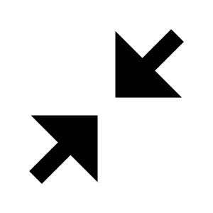 Collapse Diagonal Fill Icon from Remix Fill Set