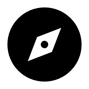 Compass 3 Fill Icon from Remix Fill Set