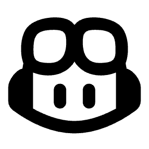 Copilot Fill Icon from Remix Fill Set