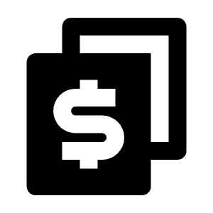 Currency Fill Icon from Remix Fill Set