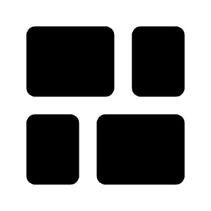 Dashboard Horizontal Fill Icon from Remix Fill Set
