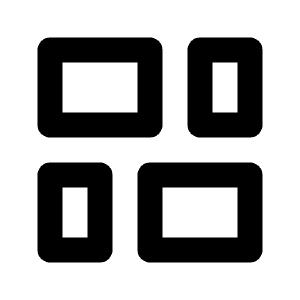 Dashboard Horizontal Line Icon from Remix Line Set