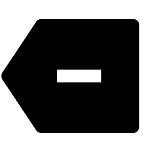 Delete Back Fill Icon from Remix Fill Set