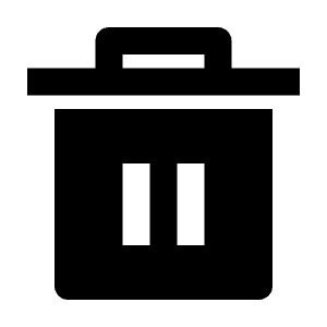 Delete Bin 5 Fill Icon from Remix Fill Set