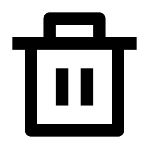 Delete Bin Line Icon from Remix Line Set