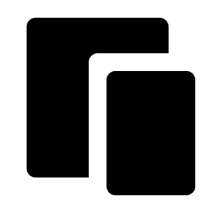 Device Fill Icon from Remix Fill Set