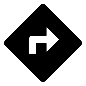 Direction Fill Icon from Remix Fill Set