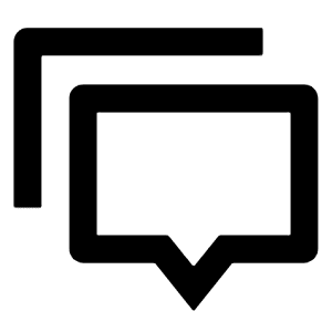 Discuss Line Icon from Remix Line Set