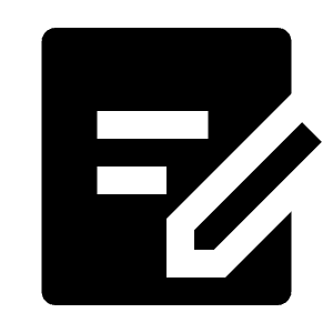 Draft Fill Icon from Remix Fill Set