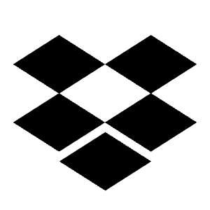 Dropbox Fill Icon from Remix Fill Set