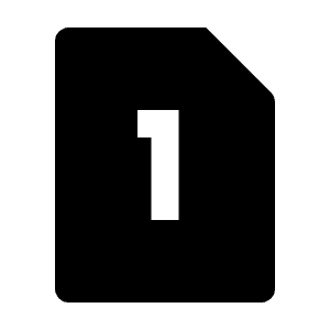 Dual Sim 1 Fill Icon from Remix Fill Set
