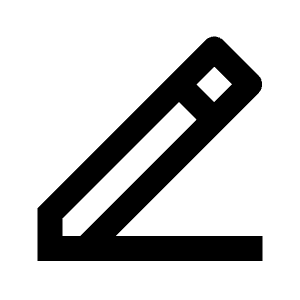 Edit 2 Line Icon from Remix Line Set