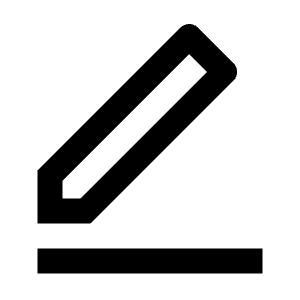 Edit Line Icon from Remix Line Set