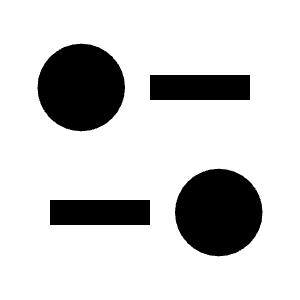 Equalizer 2 Fill Icon from Remix Fill Set