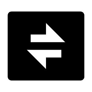 Exchange Box Fill Icon from Remix Fill Set