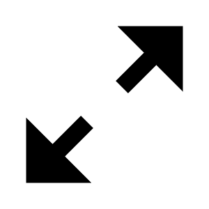 Expand Diagonal Fill Icon from Remix Fill Set