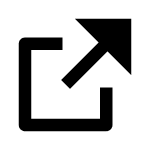 External Link Fill Icon from Remix Fill Set