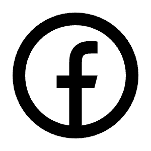 Facebook Circle Line Icon from Remix Line Set