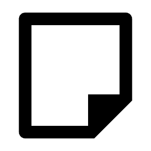File 4 Line Icon from Remix Line Set