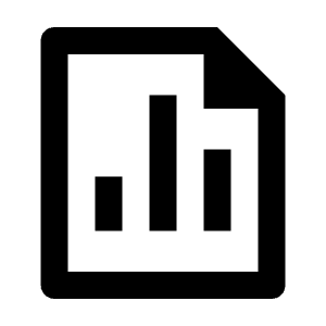 File Chart Line Icon from Remix Line Set
