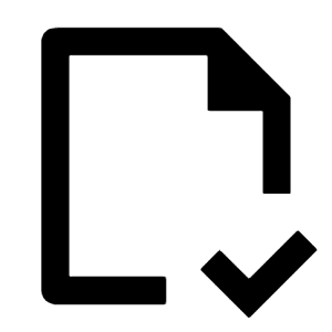 File Check Line Icon from Remix Line Set