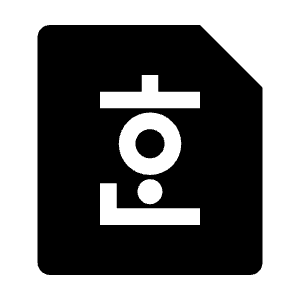 File Hwp Fill Icon from Remix Fill Set