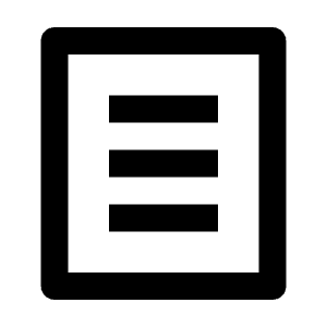 File List Line Icon from Remix Line Set