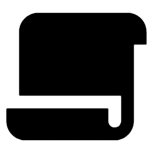 File Paper 2 Fill Icon from Remix Fill Set