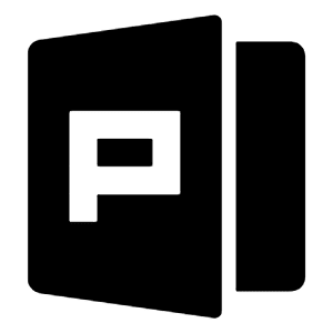 File Ppt 2 Fill Icon from Remix Fill Set
