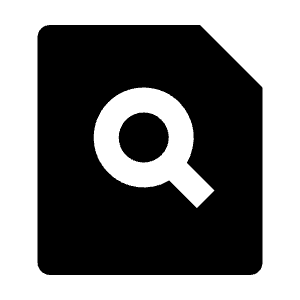 File Search Fill Icon from Remix Fill Set