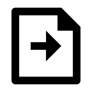 File Transfer Line Icon from Remix Line Set