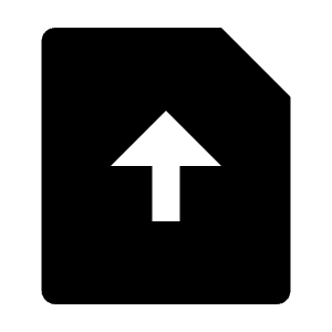 File Upload Fill Icon from Remix Fill Set