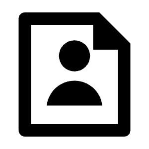 File User Line Icon from Remix Line Set