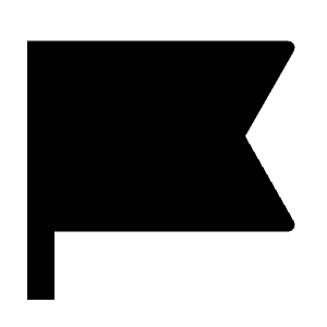 Flag 2 Fill Icon from Remix Fill Set