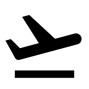 Flight Takeoff Line Icon from Remix Line Set