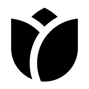 Flower Fill Icon from Remix Fill Set