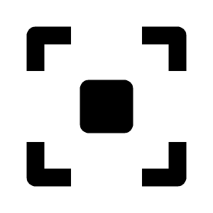 Focus Mode Icon from Remix Line Set