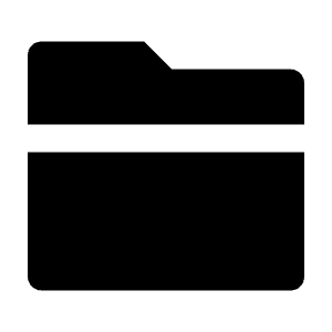 Folder 2 Fill Icon from Remix Fill Set