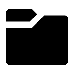 Folder 6 Fill Icon from Remix Fill Set