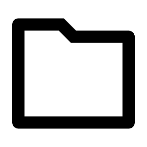 Folder Line Icon from Remix Line Set