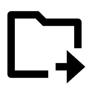 Folder Shared Line Icon from Remix Line Set