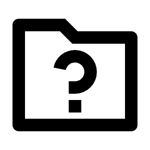 Folder Unknow Line Icon from Remix Line Set