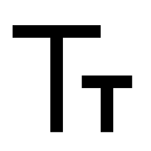 Font Size 2 Icon from Remix Line Set