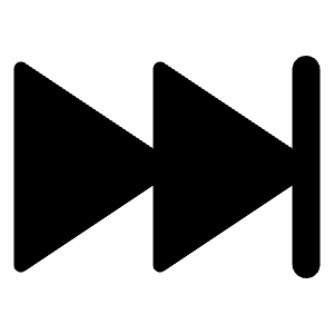 Forward End Fill Icon from Remix Fill Set