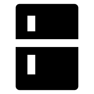Fridge Fill Icon from Remix Fill Set